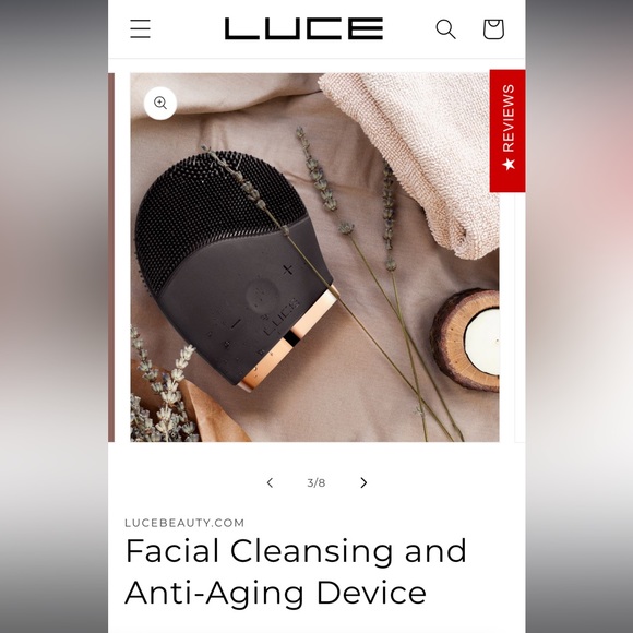 Luce Beauty LUCE180 Facial Cleansing and Anti-Aging Device - Picture 11 of 13